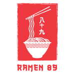 Ramen 89 logo Red box