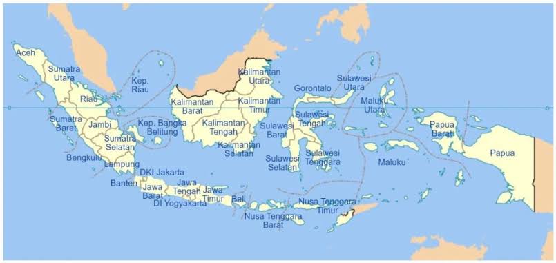 Hmmm!? Populasi 34 Provinsi di Indonesia