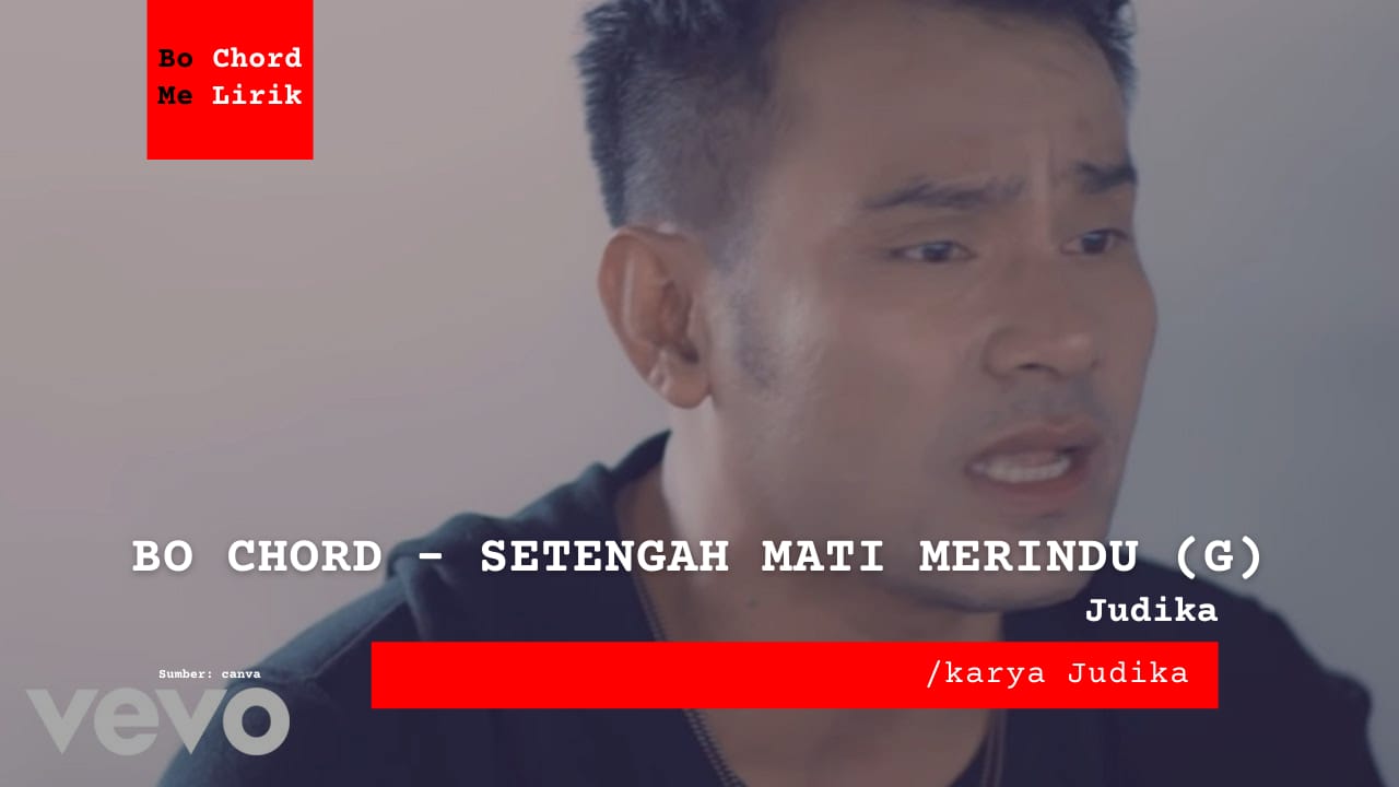 Setengah mati merindu lirik