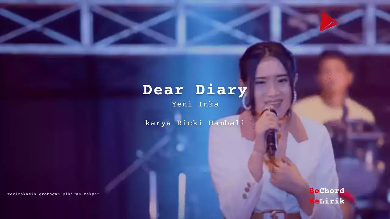 Dear diary lirik