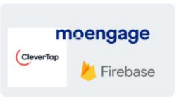 Tools CRM: moengagge, clevertop, firebase
