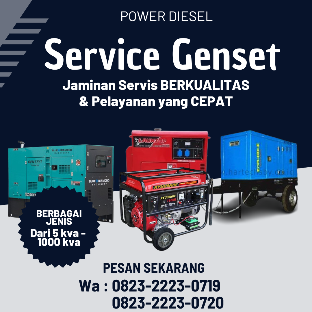 Service Genset Semarang Terbaik – Power Diesel 0823-2223-0720